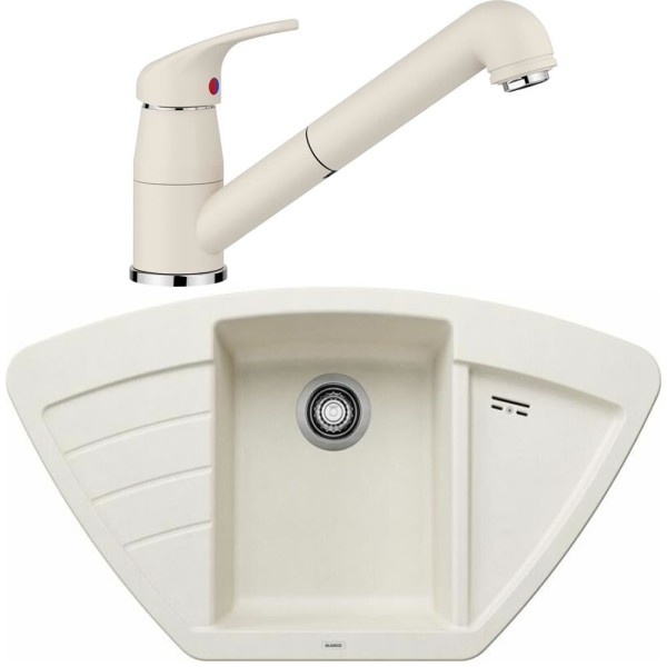 Chiuveta Blanco ZIA 9 E și Baterie DARAS-S