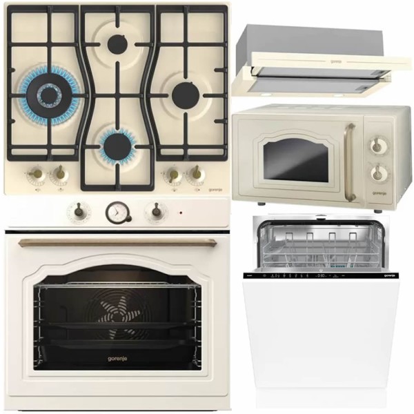 Set Electrocasnice Gorenje Negru