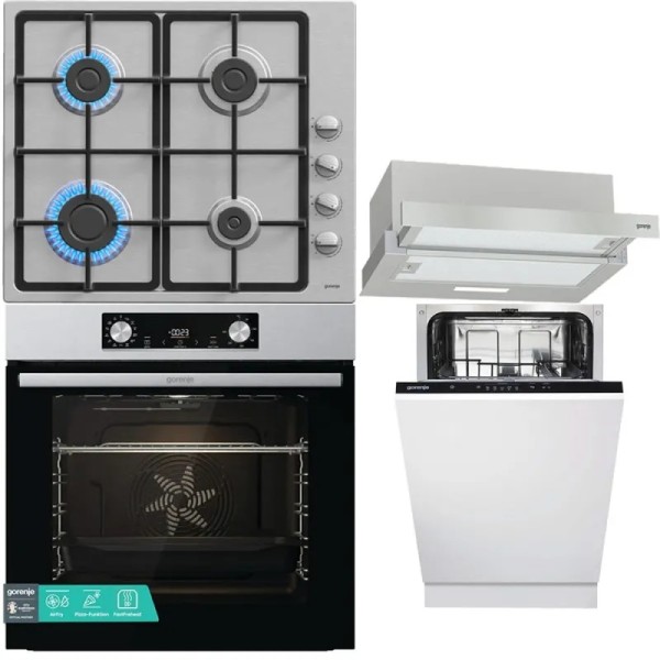 Set electrocasnice incorporabile Gorenje Inox
