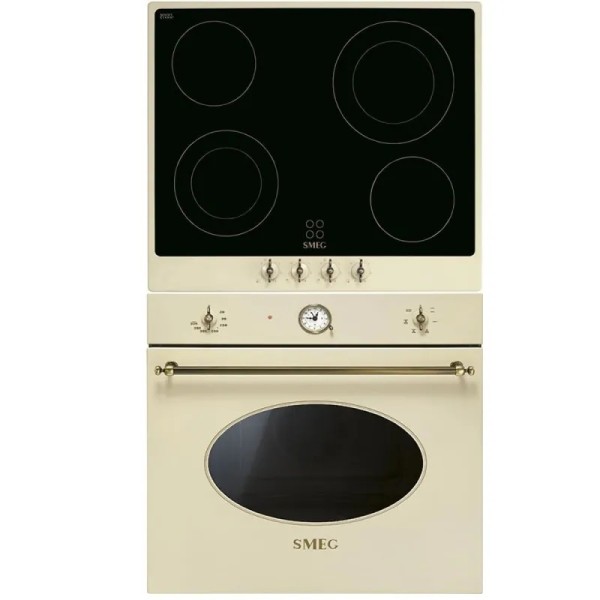 Set electric Smeg Crem Coloniale