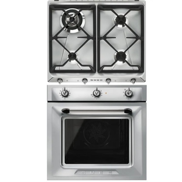 Smeg Cuptor Plita Set Victoria Inox