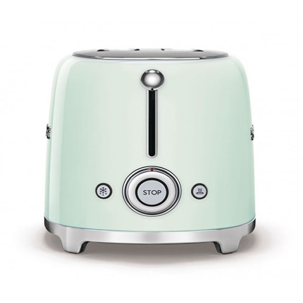 Prăjitor de pâine SMEG TSF01PGEU, Verde pastelic