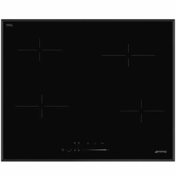 Plita electrica Smeg SE464TB cu 4 zone de gatit