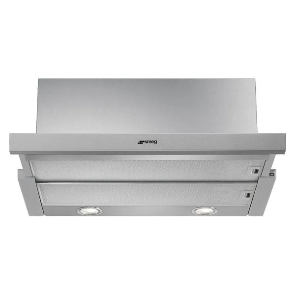 Hota telescopica Inox Smeg KSET600XE, ( putere de absorbtie 581 mc/h, latime 60 cm )