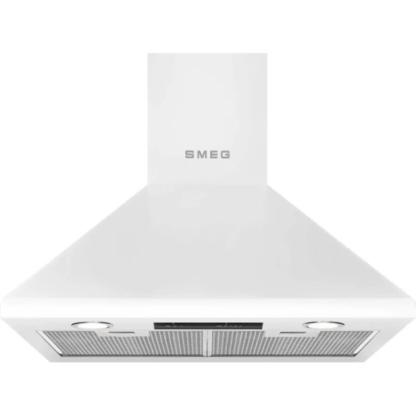 Hota decorativa Smeg KSED65BE, Alb, 60 cm, 635 mc/h
