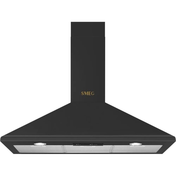 Hota decorativa Smeg Coloniale Negru