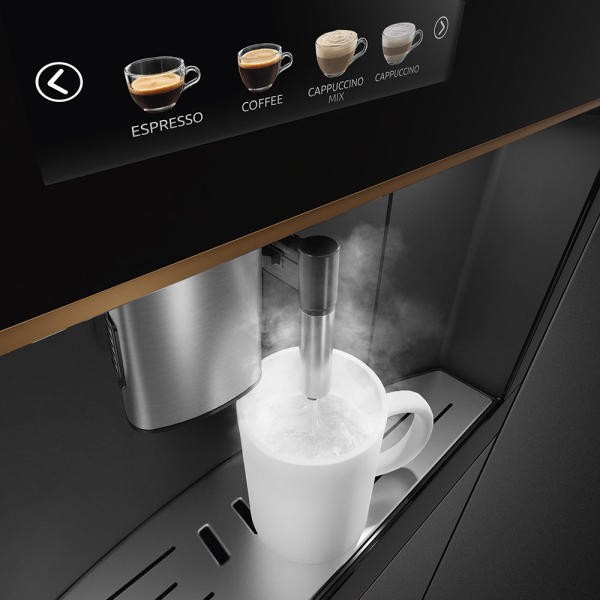 Espressor incorporabil Smeg Negru CMS4604NR
