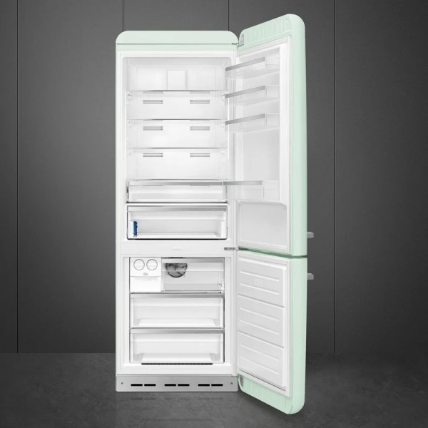 Smeg FAB38RPG6, Combina Frigorifica Verde Lucios