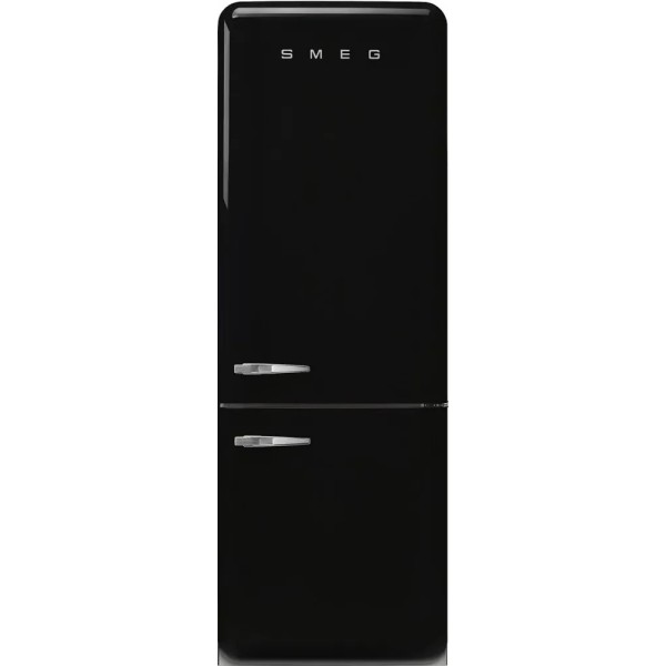Combina frigorifica Smeg FAB38RBL6, Negru Lucios