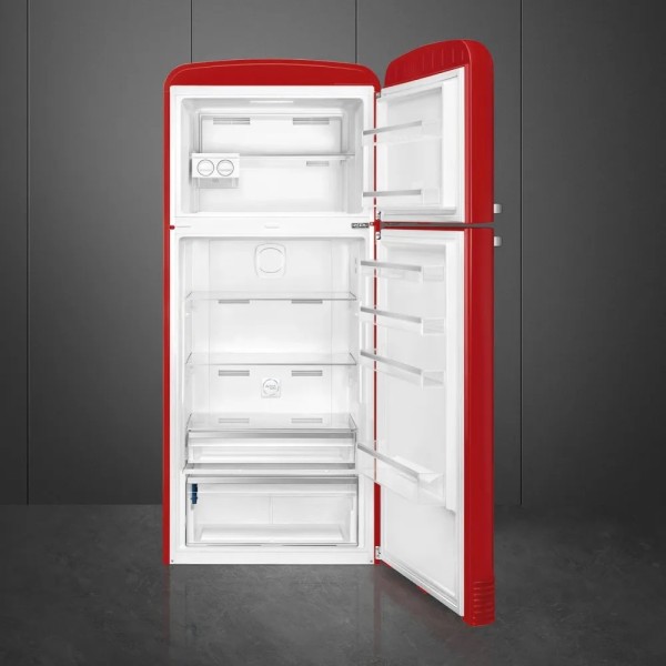 Frigider Smeg FAB50RRD5, 80 cm, roșu lucios
