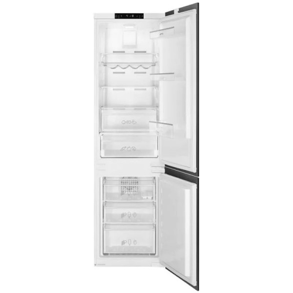 Combina frigorifica incorporabila TOTAL NO FROST Smeg C8175TNE, ( capacitate 254 litrii, inaltime 177 cm )