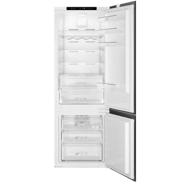 Combina frigorifica incorporabila TOTAL NO FROST Smeg C8194TNE, ( capacitate 284 litrii, inaltime 194 cm )