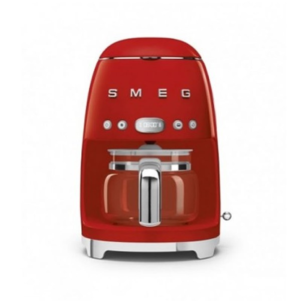 Cafetiera Smeg DCF02RDEU Retro Roșu
