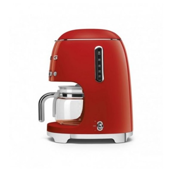 Cafetiera Smeg DCF02RDEU - Design Retro 50’s Roșu
