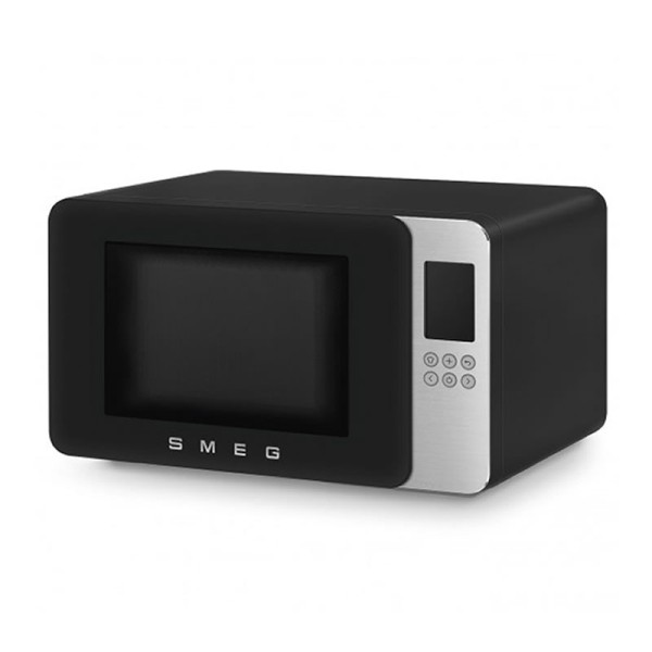 Cuptor cu microunde Smeg MOC01BLMEU, negru mat