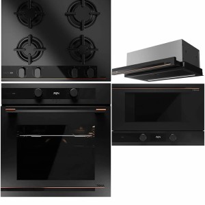Set Teka Infinity G1: Cuptor, Plită, Hota, Microunde