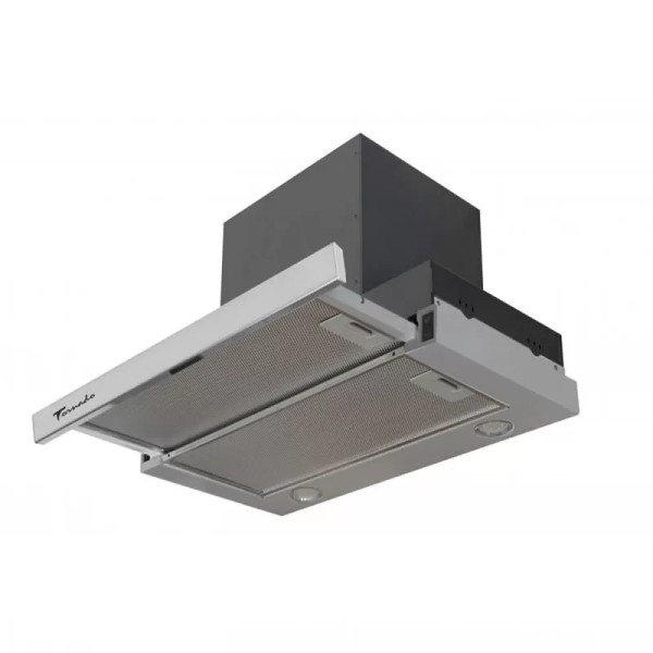 Hota telescopica incorporabila Tornado Solano 860, Inox