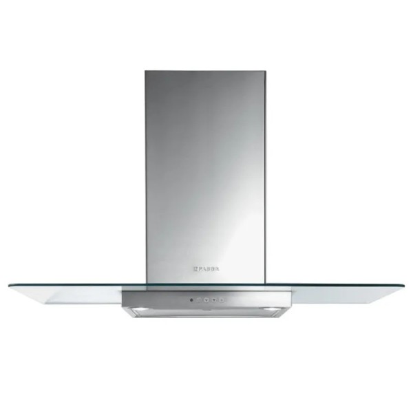 Hota decorativa Faber NICE LED, 420 mc/h, Inox - Sticla