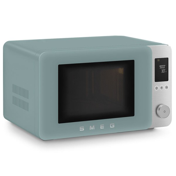 Cuptor cu microunde Smeg MOC02EGMEU, verde smarald mat
