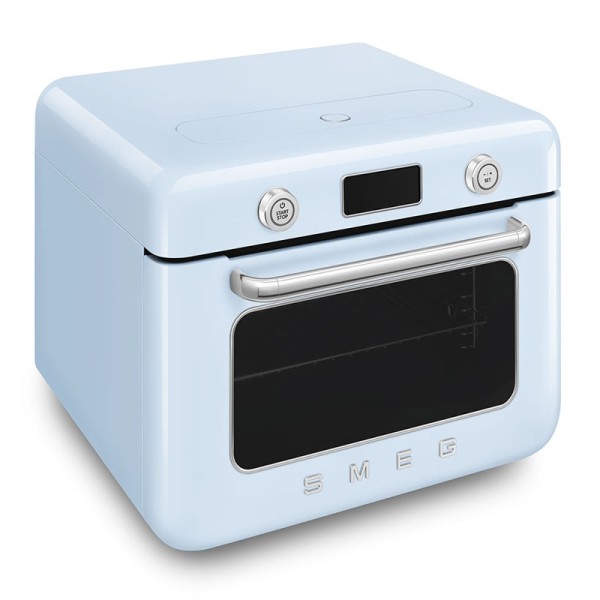 Cuptor electric Smeg COF01PBEU pe blat, albastru pastel