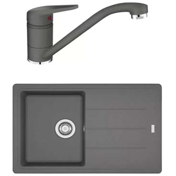 Pachet Chiuveta Franke BFG 611-78 + Baterie Novara Plus