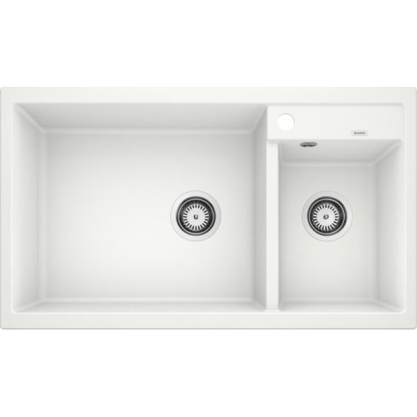 Chiuveta Blanco METRA 9 cu 2 cuve, albă